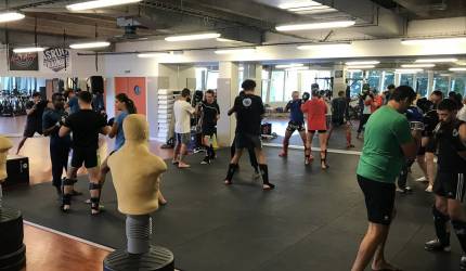 Boxes-Training (Kick-boxing / K1 / Muay-Thaï)